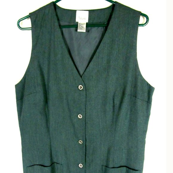 Styleworks Dress Size 18/A Green Sleeveless - Picture 2 of 4